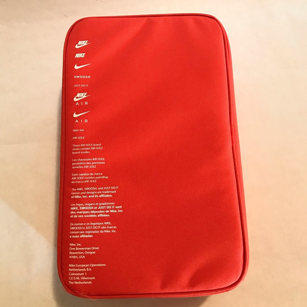 LAST ONE - FREE* Nike Shoebox Bag Orange/Orange/White - Picture 3 of 15